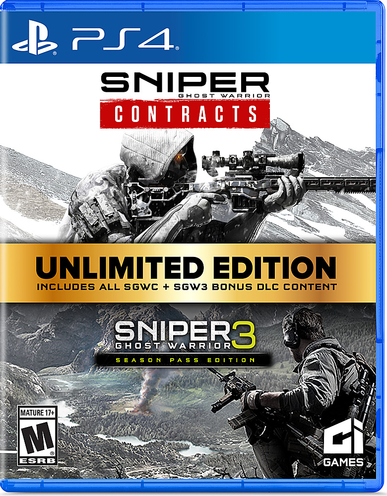 Best Buy: Sniper Ghost Warrior Unlimited Edition PlayStation 4 ...