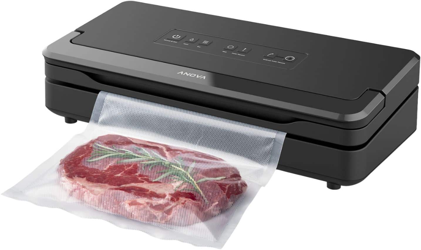 Alt View 11. Anova - Precision Vacuum Sealer Pro - Black.