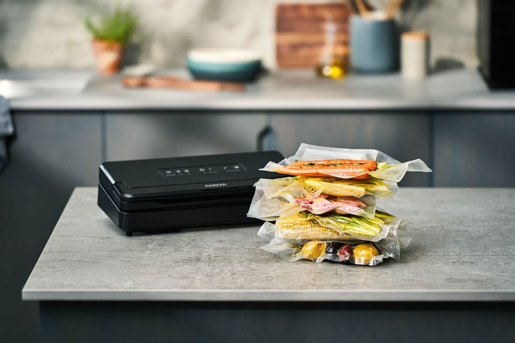 Alt View 19. Anova - Precision Vacuum Sealer Pro - Black.