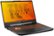 Angle Zoom. ASUS - TUF Gaming 15.6" Laptop - Intel Core i5 - 8GB Memory - NVIDIA GeForce GTX 1650 Ti - 256GB SSD - Black.