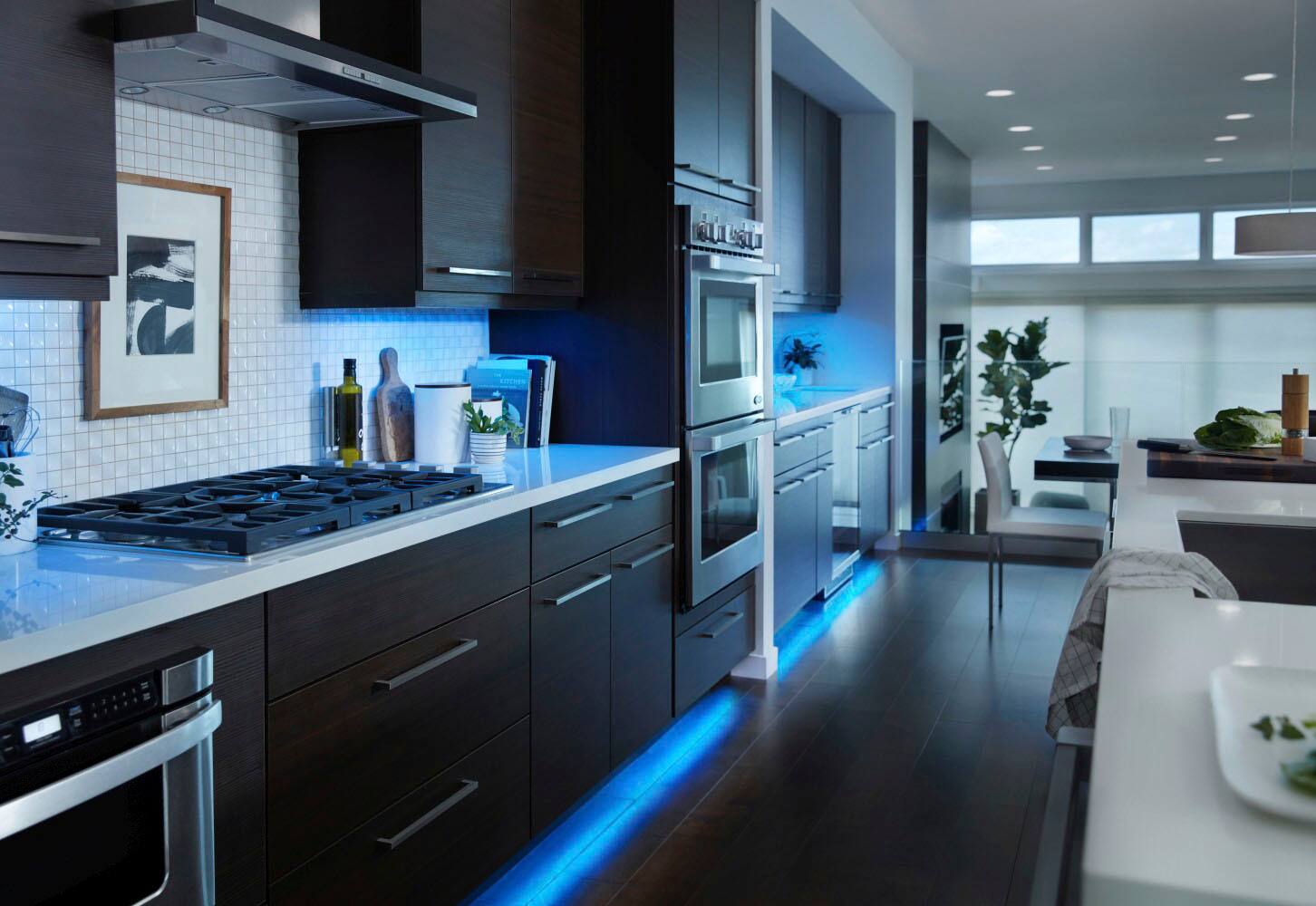 Alt View 11. GE - CYNC Smart Direct Connect LED Strip Lights (40-inch Smart LED Strip Extension) - Full Color.