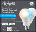 Left Zoom. GE - Cync Smart Tunable White Direct Connect Light Bulbs (2 A19 Smart LED Light Bulbs), 60W Replacement - Adjustable White.