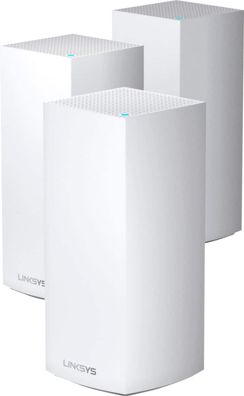 Front. Linksys - Velop AX4200 Wifi 6 System - 3 pack.
