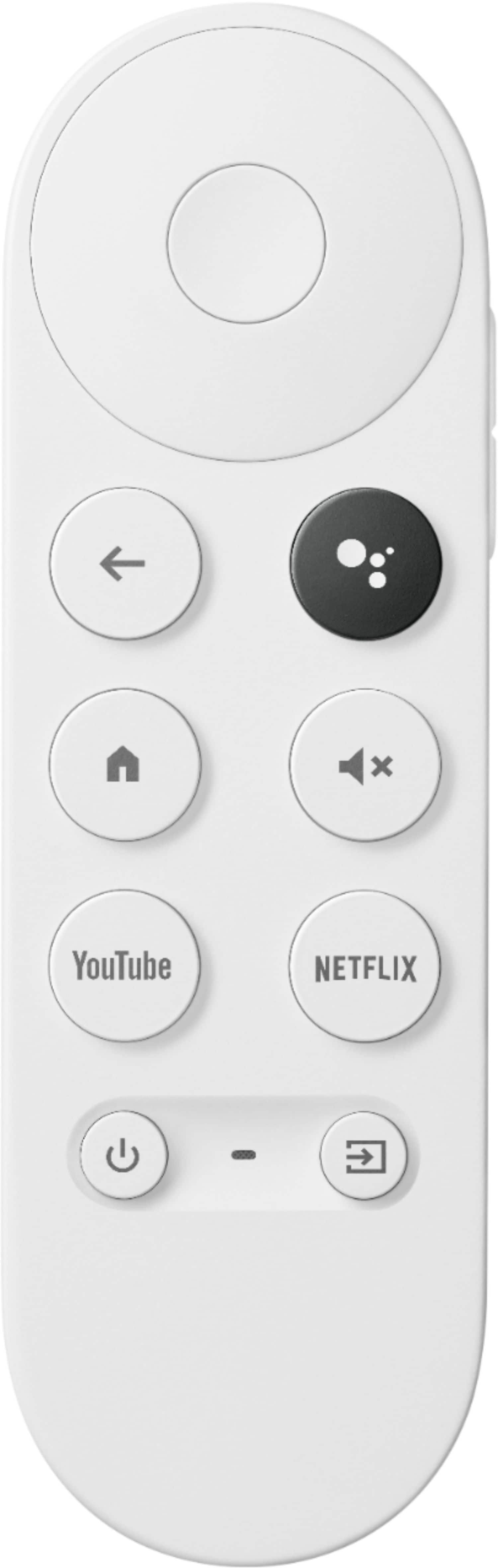 Chromecast with Google TV (4K) Snow GA01919-US - Best Buy