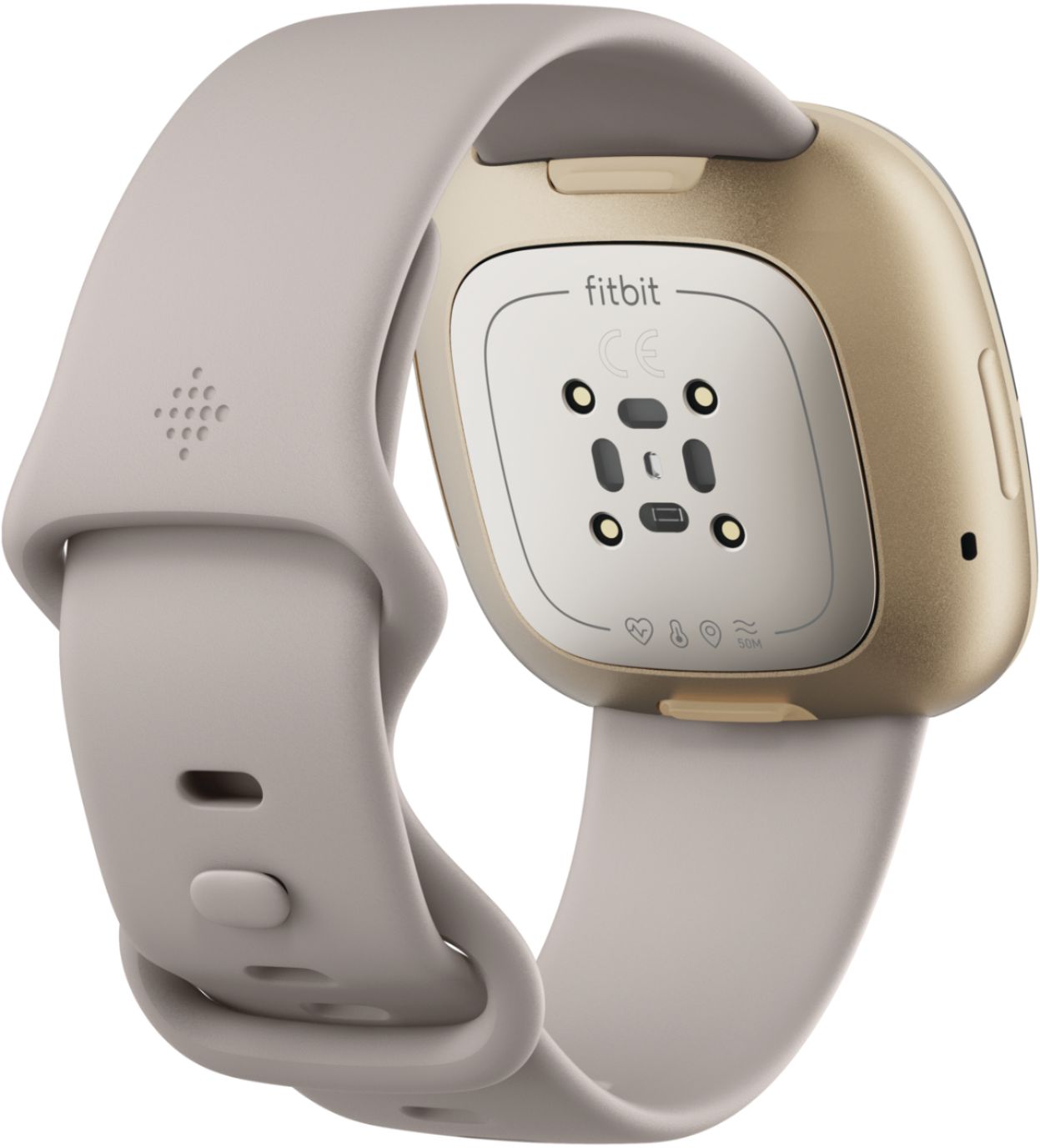 Fitbit Sense Advanced Health Smartwatch Soft Gold FB512GLWT - Best Buy