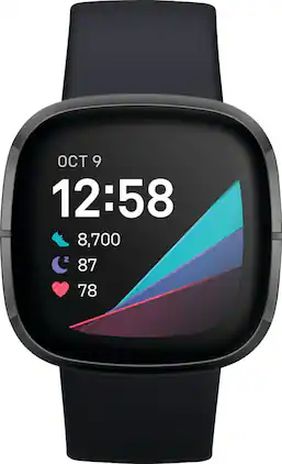 Fitbit - Sense Advanced Health Smartwatch - Graphite - (2020)