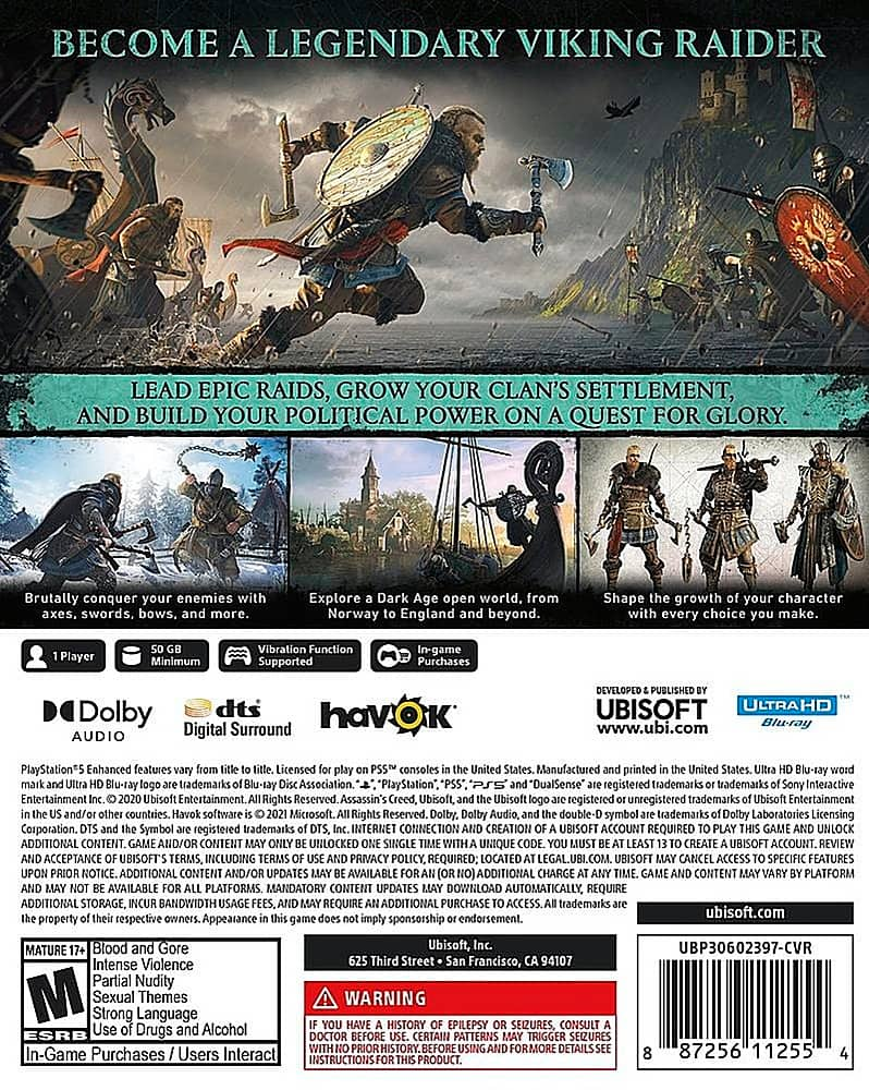 Assassin's Creed Mirage Standard Edition PlayStation 5  UBP30612537/UBP30602576 - Best Buy