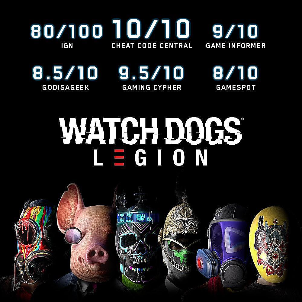 Back View: Watch Dogs: Legion - PlayStation 5