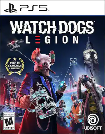 Front. Ubisoft - Watch Dogs: Legion. - M (Mature 17+)