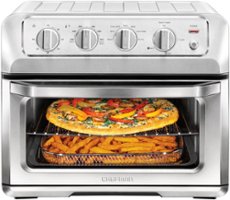 CHEFMAN - Toast-Air 6-Slice Convection Toaster Oven + Air Fryer - Silver - Angle_Zoom