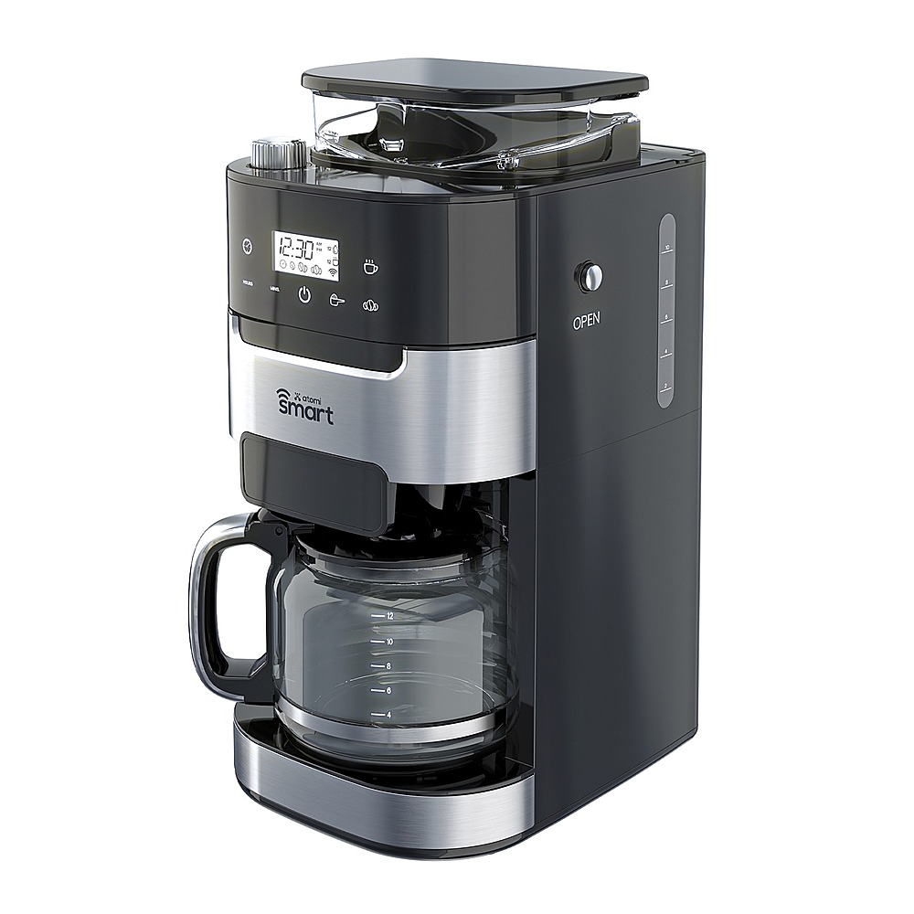 Atomi AT1317 Smart WiFi Coffee Maker- Black/Silver for sale online