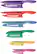 Angle. Cuisinart - 12pc Colored Metallic Knife Set w Blade Guard - Multi.