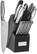 Angle. Cuisinart - 17-Piece Artiste Knife Block Set - Silver.