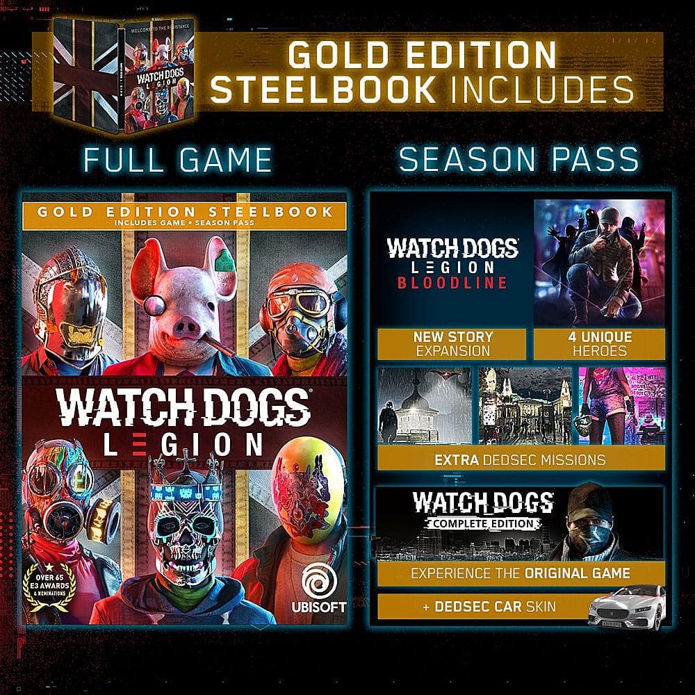 Watch Dogs Legion Deluxe Edition - PlayStation 5