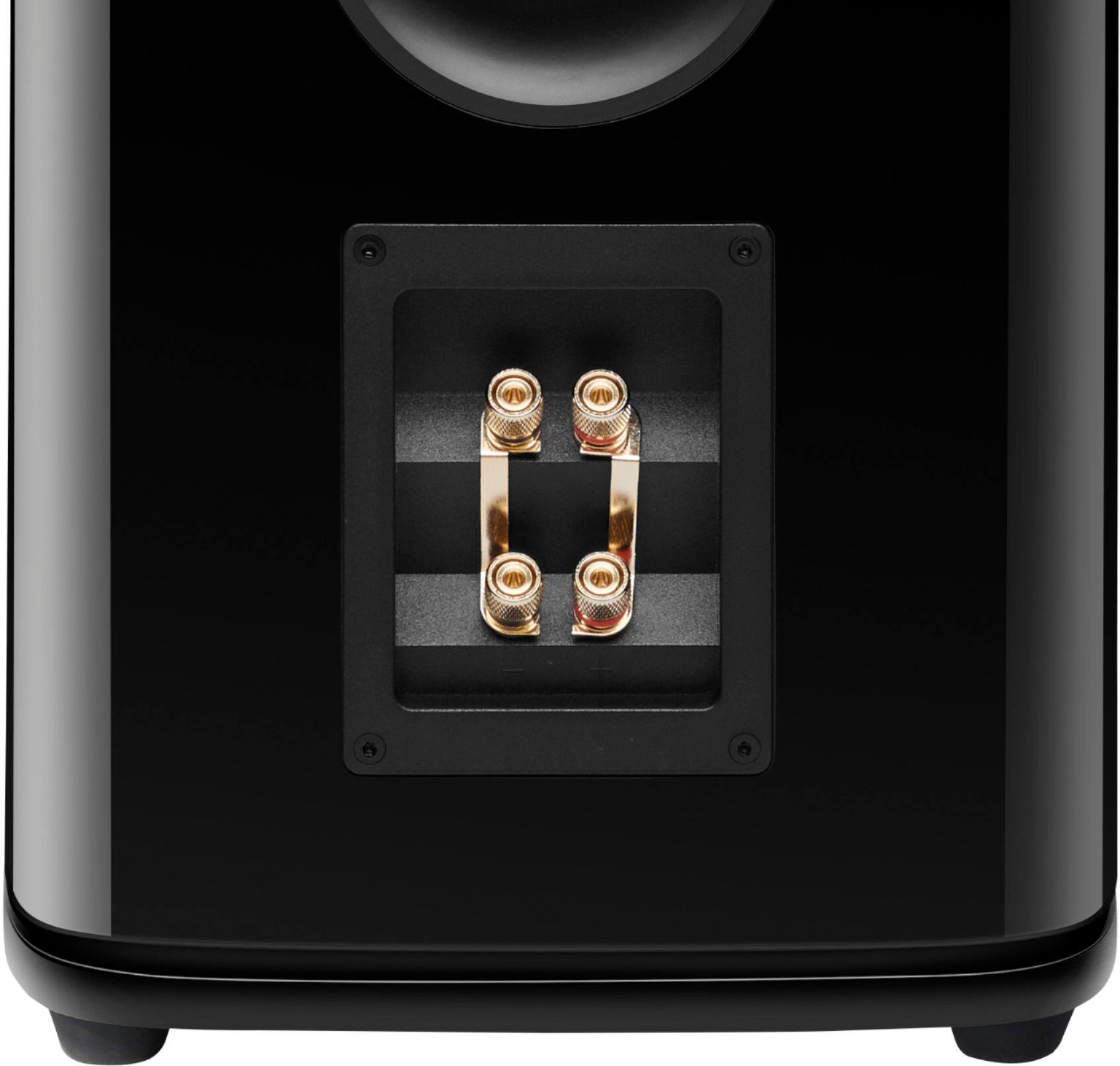 Back. JBL - HDI3600 Triple 6.5-inch 2-1/2 way Floorstanding Loudspeaker with 1" compression tweeter - Gloss Black Finish.