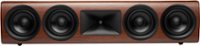 Front Zoom. JBL - HDI4500 Quadruple 5.25" 2-1/2 way Center Channel Loudspeaker with 1" compression tweeter - Walnut Wood Finish.