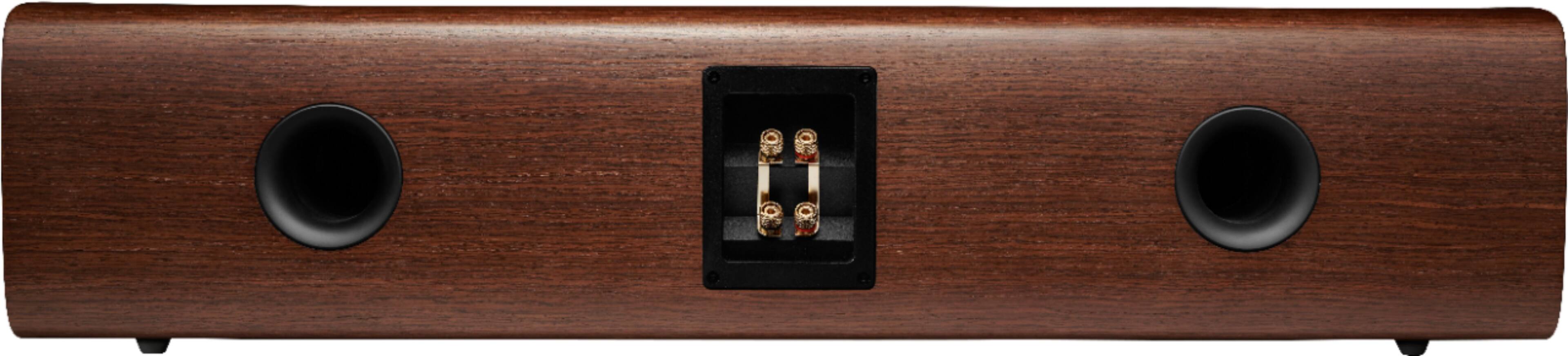 Alt View 11. JBL - HDI4500 Quadruple 5.25" 2-1/2 way Center Channel Loudspeaker with 1" compression tweeter - Walnut Wood Finish.