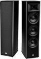 Alt View Zoom 11. JBL - HDI3800 Triple 8-inch 2-1/2 way Floorstanding Loudspeaker with 1" compression tweeter - Gloss Black Finish.