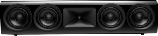 JBL HDI4500 Quadruple 5.25″ 2-1/2 way Center Channel Loudspeaker with 1″ compression tweeter, gloss finish – Black