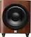 Front. JBL - HDI 1200P 12" 1000W Powered Subwoofer - Walnut.