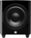 Front Zoom. JBL - HDI 1200P 12" 1000W Powered Subwoofer - Gloss Black.