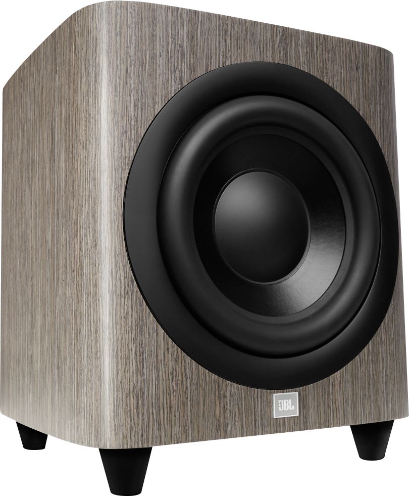 Angle View: JBL - HDI 1200P 12" 1000W Powered Subwoofer - Gray