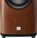 Alt View 17. JBL - HDI3800 Triple 8-inch 2-1/2 way Floorstanding Loudspeaker with 1" compression tweeter - Walnut Wood Finish.
