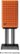 Alt View Zoom 19. JBL - L82Classic 8-inch 2-way Bookshelf Loudpeakers, Pair - Orange Grille.