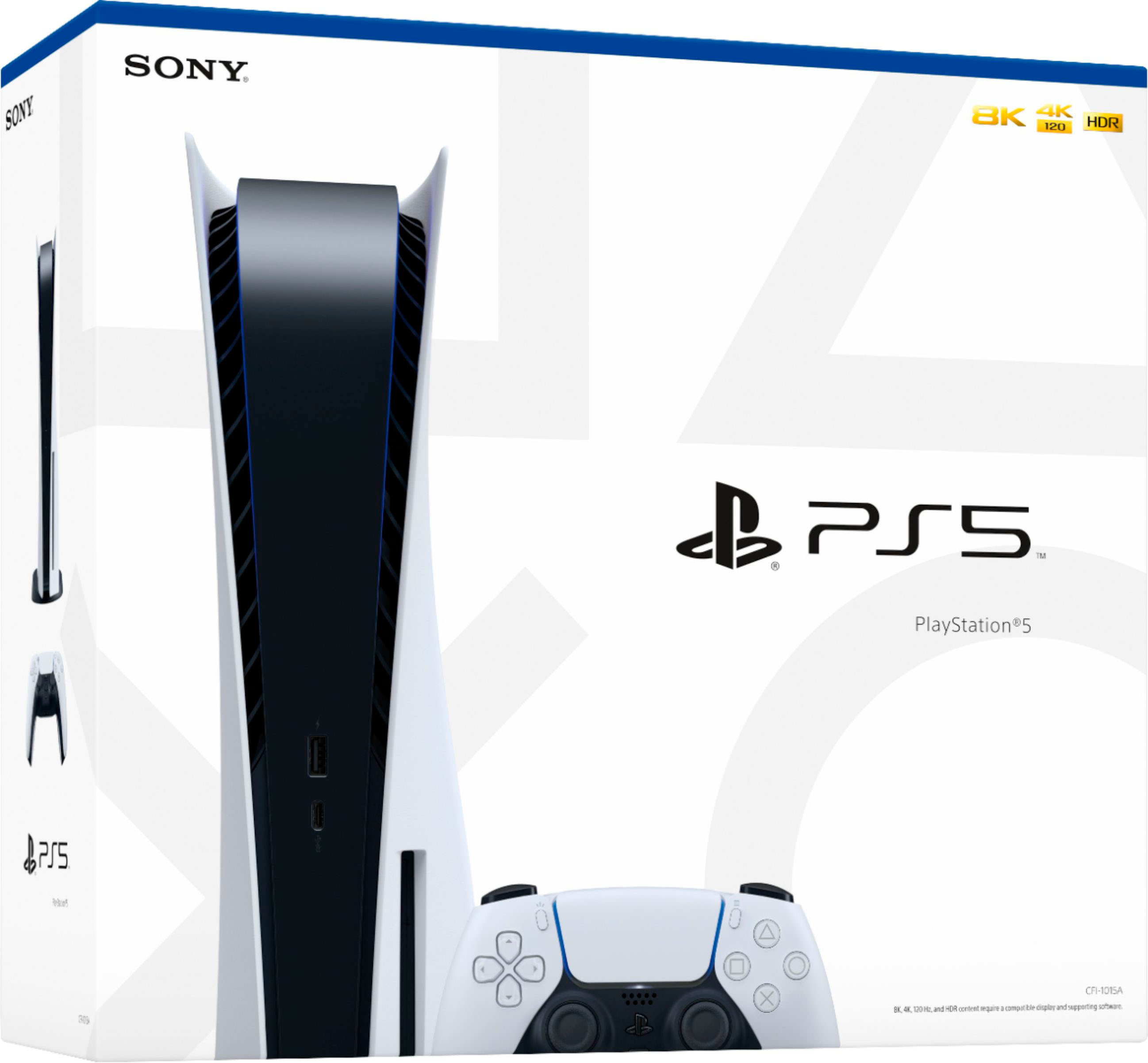 Best Buy: Sony PlayStation 5 Console White 3006634/3005718