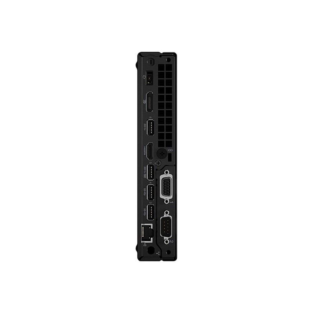Alt View 5. Lenovo - ThinkCentre M80q Tiny Desktop - Intel Core i5-10500T - 8GB Memory - Integrated Intel UHD Graphics - 256 SSD.