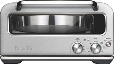 Breville - the Smart Oven Pizzaiolo - Brushed Stainless Steel - Front_Zoom