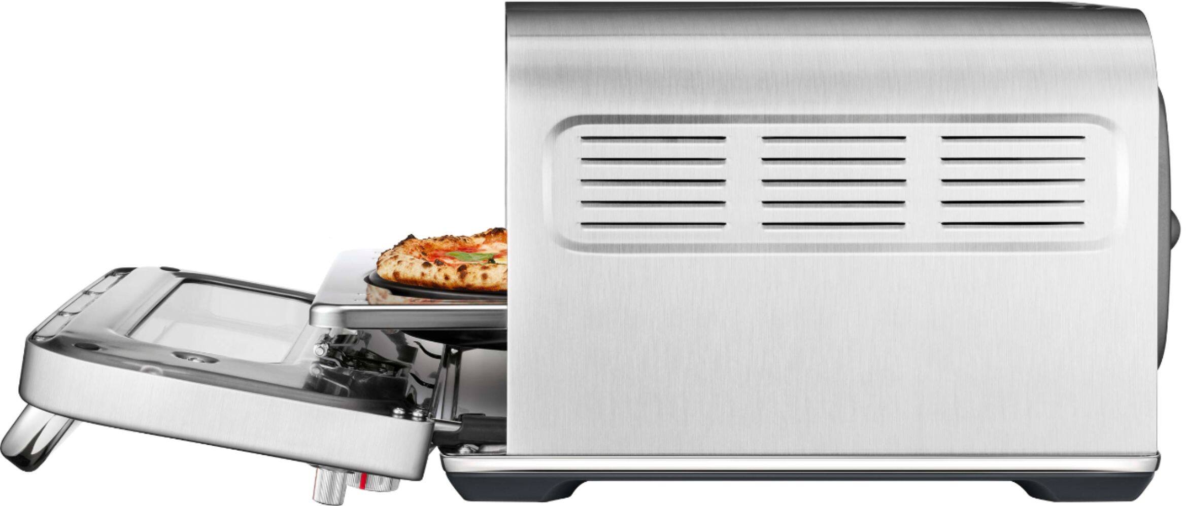 Alt View 12. Breville - the Smart Oven Pizzaiolo - Brushed Stainless Steel.