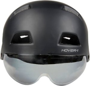 Hover-1 - Helmet with Detachable Visor - Black - Size Medium