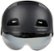 Front Zoom. Hover-1 - Helmet with Detachable Visor - Black - Size Medium.