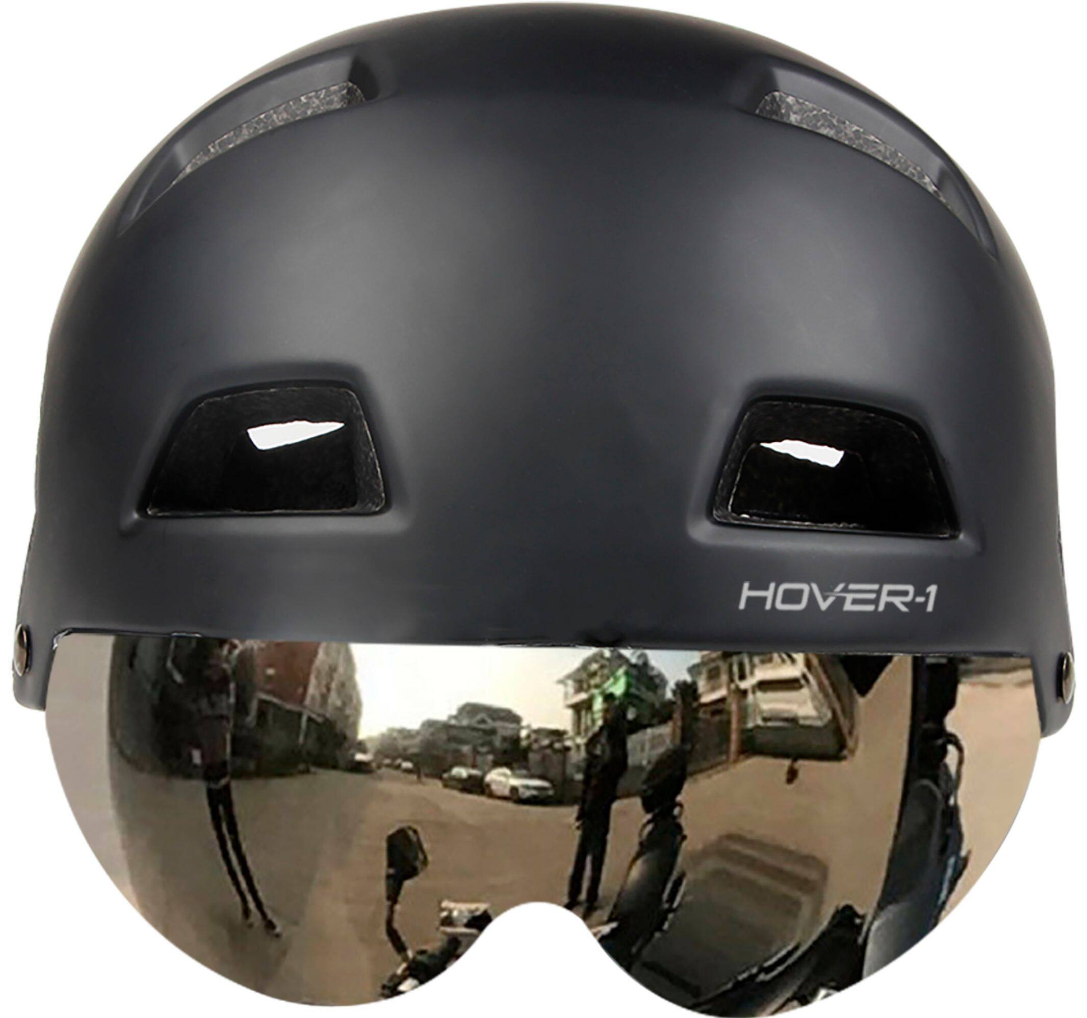 Alt View 11. Hover-1 - Helmet with Detachable Visor - Black.