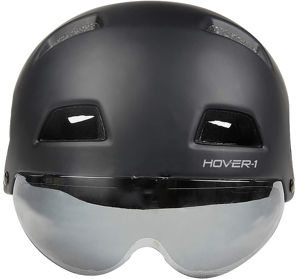 Alt View 13. Hover-1 - Helmet with Detachable Visor - Black.