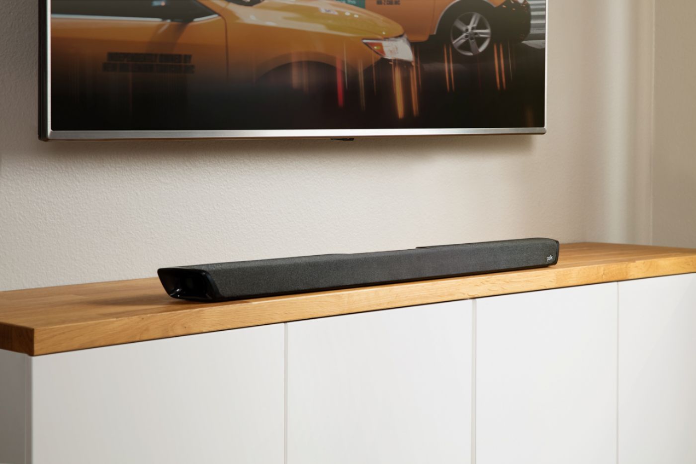 Polk Audio Polk – Magnifi 2 Home Theater Sound Bar with 3D 4k Compatible, Chromecast built subwoofer Black MagniFi 2 - Best