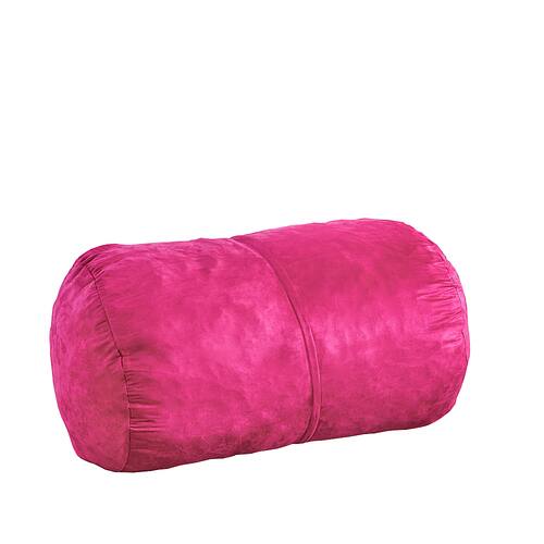 Noble House - Boxford Suede Bean Bag - Fuchsia