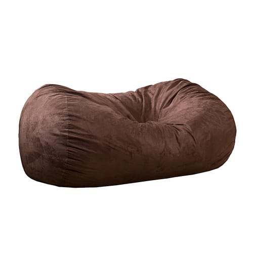 Noble House - Byfield Suede Bean Bag - French Toast