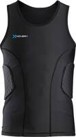 Hover-1 Padded Tank Top - Black - Front_Zoom