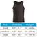 Alt View 13. Hover-1 - Padded Tank Top - Black - Size Medium.