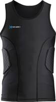 Hover-1 Padded Tank Top - Black - Front_Zoom