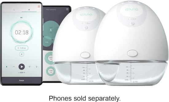 Elvie Pump Double Electric Pump White EP01 02 M Best Buy