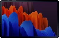 Front Zoom. Samsung - Galaxy Tab S7 Plus - 12.4” - 512GB - With S Pen - Wi-Fi - Mystic Black.