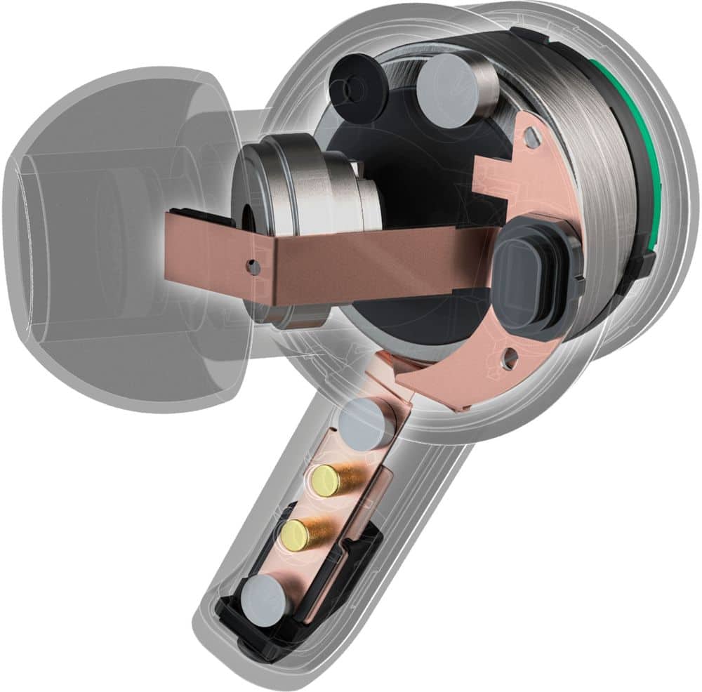 Alt View 14. JLab - Epic Air ANC True Wireless Earbuds - Black.