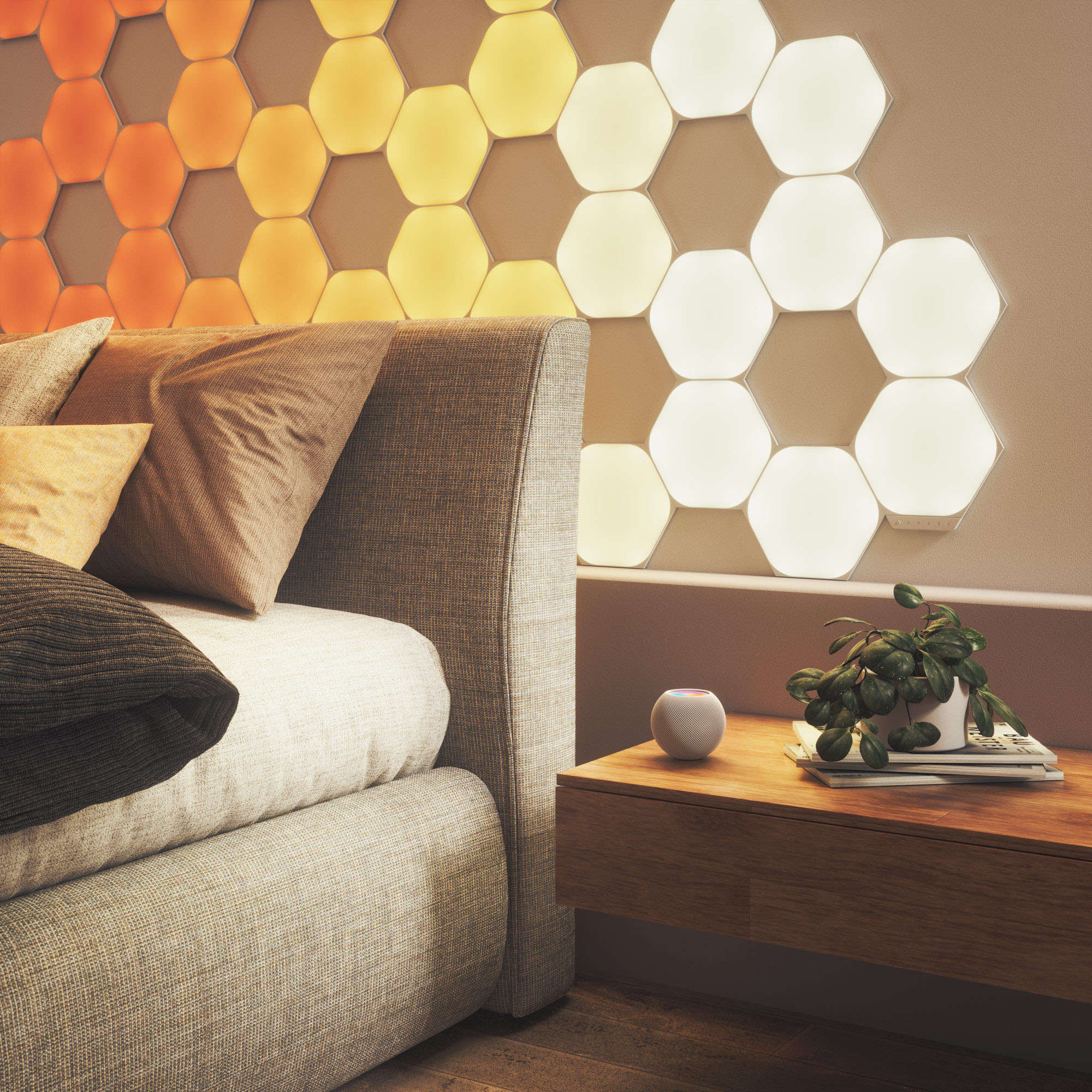 - Hexagons Best (3 Buy Panels) Expansion 3PK Multicolor Shapes NL42-0001HX- Nanoleaf Pack