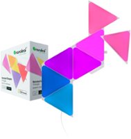 Nanoleaf - Shapes Triangles Smarter Kit (7 Panels) - Multicolor - Angle_Zoom