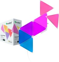 Nanoleaf Shapes - Triangles Smarter Kit (7 panels) - Multicolor - Front_Zoom