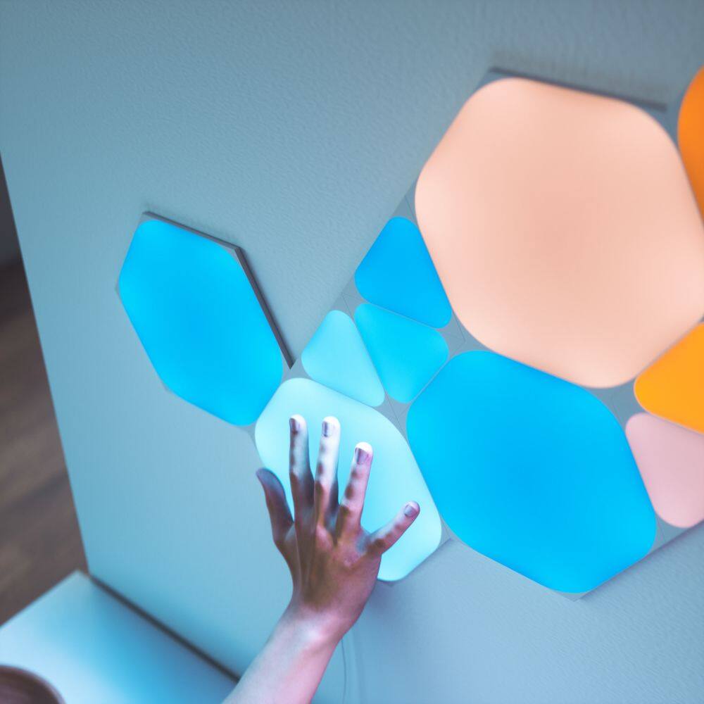 Save on Nanoleaf – Shapes Triangles Smarter Kit (7 Panels) – Multicolor @ BestBuy Save on Nanoleaf – Shapes Triangles Smarter Kit (7 Panels) – Multicolor @ BestBuy