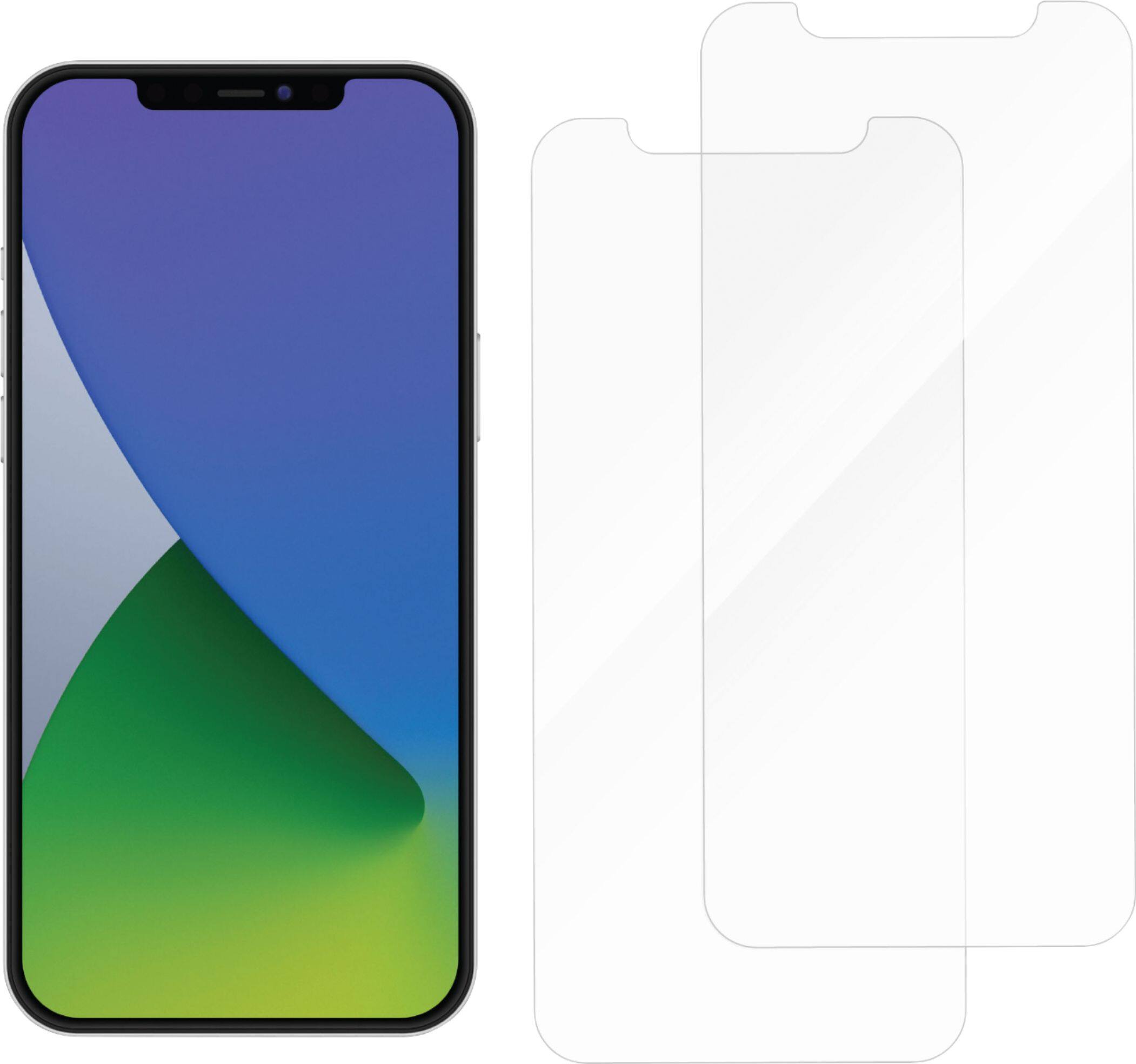 Alt View 11. Armor Edge - Glass Screen Protector for iPhone 12 Pro Max - DUAL PACK.